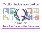 learning outdoors the classroom quality badge